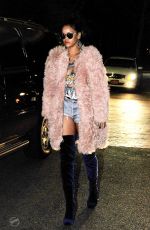 RIHANNA Out and About in New Jersey 11/20/2015