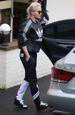 RITA ORA Arrives at Fountain Studios for X Factor Rehearsals in London 11/06/2015