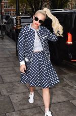 RITA ORA Arrives at Kiss FM Studios in London 11/05/2015