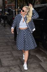 RITA ORA Arrives at Kiss FM Studios in London 11/05/2015