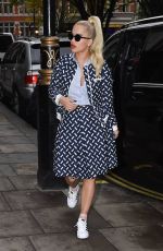 RITA ORA Arrives at Kiss FM Studios in London 11/05/2015