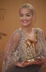 RITA ORA at Bambi Awards 2015 in Berlin 11/12/2015