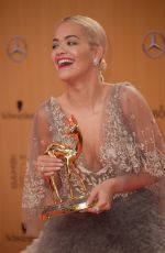 RITA ORA at Bambi Awards 2015 in Berlin 11/12/2015