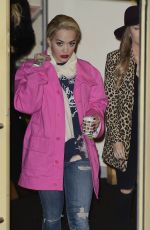 RITA ORA at X Factor Studios in London 11/28/2015