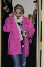 RITA ORA at X Factor Studios in London 11/28/2015