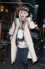 RITA ORA Celebrates Her 25th Birthday in London 11/26/2015