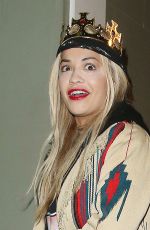 RITA ORA Celebrates Her 25th Birthday in London 11/26/2015