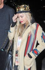 RITA ORA Celebrates Her 25th Birthday in London 11/26/2015