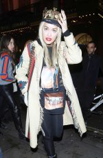 RITA ORA Celebrates Her 25th Birthday in London 11/26/2015