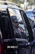 RITA ORA Leaves Grand Hyatt Hotel in Berlin 11/12/2015
