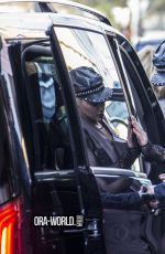 RITA ORA Leaves Grand Hyatt Hotel in Berlin 11/12/2015