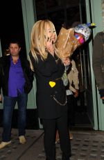 RITA ORA Leaves Sexy Fish Restaurant in London 11/24/2015