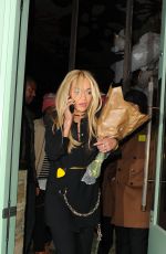 RITA ORA Leaves Sexy Fish Restaurant in London 11/24/2015