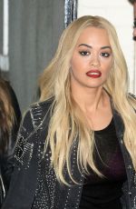 RITA ORA Leaves The X Factor Studios in London 11/29/2015