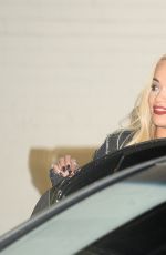 RITA ORA Leaves The X Factor Studios in London 11/29/2015