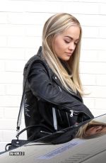RITA ORA Leaves X Factor Set in London 11/22/2015