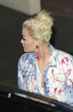 RITA ORA Leaves X Factor Studios in London 11/01/2015