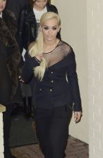 RITA ORA Leaves X Factor Studios in London 11/08/2015