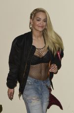 RITA ORA Leaves X Factor Studios in London 11/14/2015