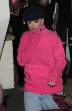 RITA ORA Leaves X Factor Studios in London 11/21/2015