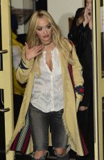 RITA ORA Leaves X Factor Studios in London 11/22/2015