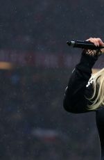 RITA ORA Performs at David Beckham Match for Children in Aid of Unicef 11/14/2015