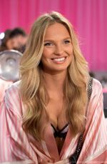 RONE STRIJD at Victoria’s Secret 2015 Fashion Show Backstage in New York 11/10/2015