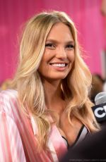 RONE STRIJD at Victoria’s Secret 2015 Fashion Show Backstage in New York 11/10/2015