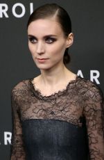 ROONEY MARA at Carol Premiere in New York 11/16/2015