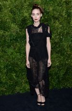 ROONEY MARA at Museum of Modern Art Film Benefit Honoring Cate Blanchett in New York 11/17/2015