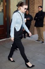 ROONEY MARA Out and About in New York 11/16/2015