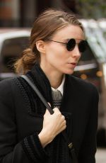 ROONEY MARA Out and About in New York 11/19/2015