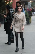 ROSE MCGOWAN Out and About in New York 11/06/2015