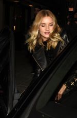 ROSIE HUNTINGTON-WHITELEY at Palm Restaurant in Beverly Hills 11/17/2015