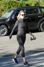 ROSIE HUNTINGTON-WHITELEY Heading to a Gym 11/12/2015