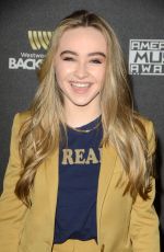 SABRINA CARPENTER at American Music Awards 2015 Radio Row, Day 2 in Los Angeles 11/21/2015