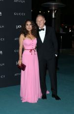 SALMA HAYEK at LACMA 2015 Art+Film Gala Honoring James Turrell and Alejandro G Inarritu in Los Angeles 11/07/2015