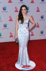 SANDRA CORCUERA at 2015 Latin Grammy Awards in Las Vegas 11/18/2015