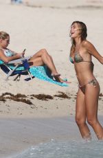SANDRA KUBICKA in Bikini at a Beach in Miami 11/04/2015