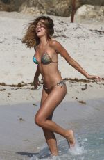 SANDRA KUBICKA in Bikini at a Beach in Miami 11/04/2015