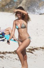 SANDRA KUBICKA in Bikini at a Beach in Miami 11/04/2015