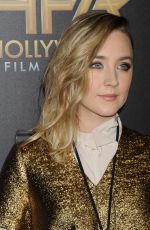SAOIRSE RONAN at 2015 Hollywood Film Awards in Beverly Hills 11/01/2015