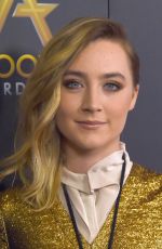 SAOIRSE RONAN at 2015 Hollywood Film Awards in Beverly Hills 11/01/2015