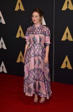 SAOIRSE RONAN at 7th Annual Governors Awards in Hollywood 11/14/2015