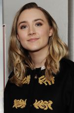 SAOIRSE RONAN at Brooklyn Premiere in New York 11/03/2015