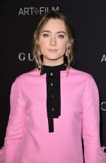SAOIRSE RONAN at LACMA 2015 Art+Film Gala Honoring James Turrell and Alejandro G Inarritu in Los Angeles 11/07/2015