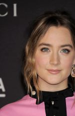 SAOIRSE RONAN at LACMA 2015 Art+Film Gala Honoring James Turrell and Alejandro G Inarritu in Los Angeles 11/07/2015