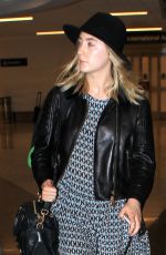 SAOIRSE RONAN at Los Angeles International Airport 11/06/2015