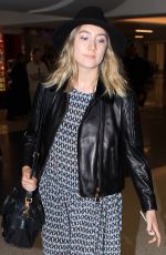 SAOIRSE RONAN at Los Angeles International Airport 11/06/2015