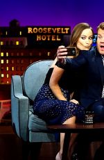 SAOIRSE RONAN, MELISSA BENOIST and OLIVIA WILDE at The Late Late Show with James Corden  11/10/2015